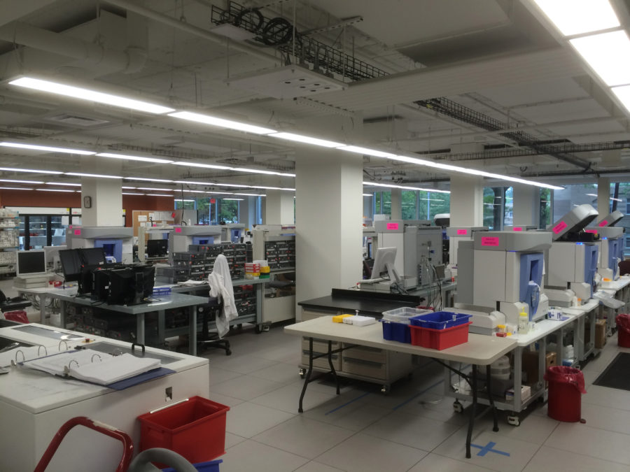 Lab space and equipment