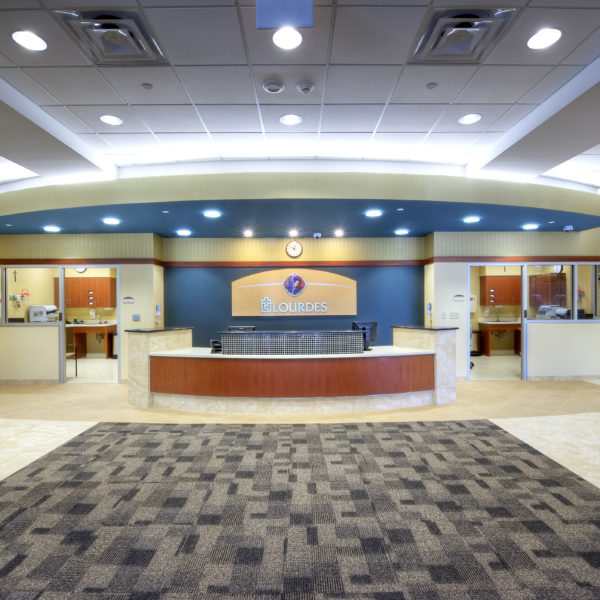 Lobby reception area