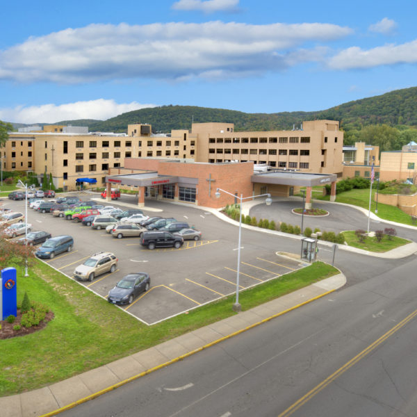 Exterior of hospital