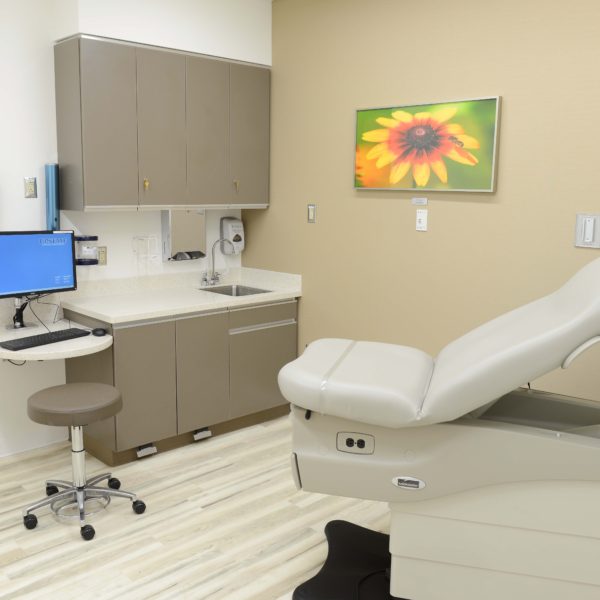 Exam room and equipment