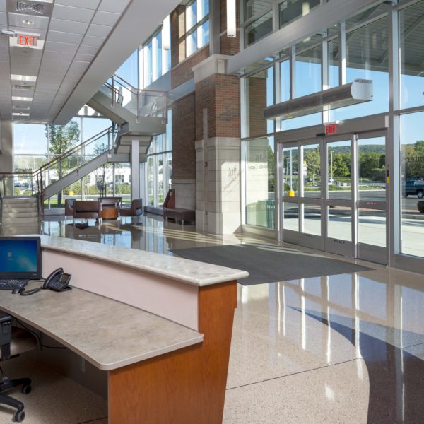 Lobby and reception area