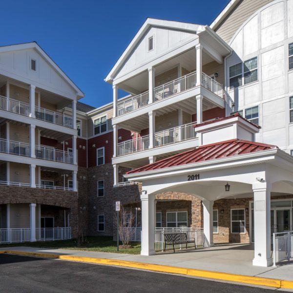 Entryway and exterior of building