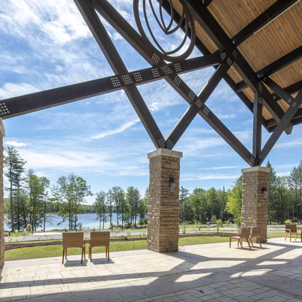 Exterior photo overlooking the water