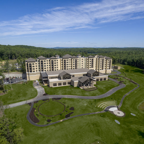 Aerial photo of YO1 Campus