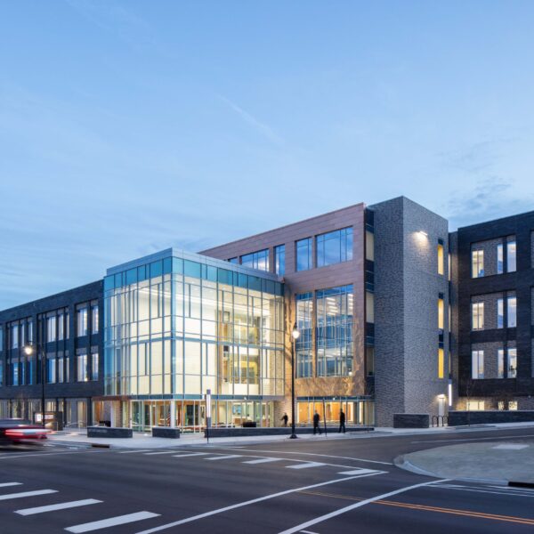 City of Durham - Police Headquarters - Dusk Exterior