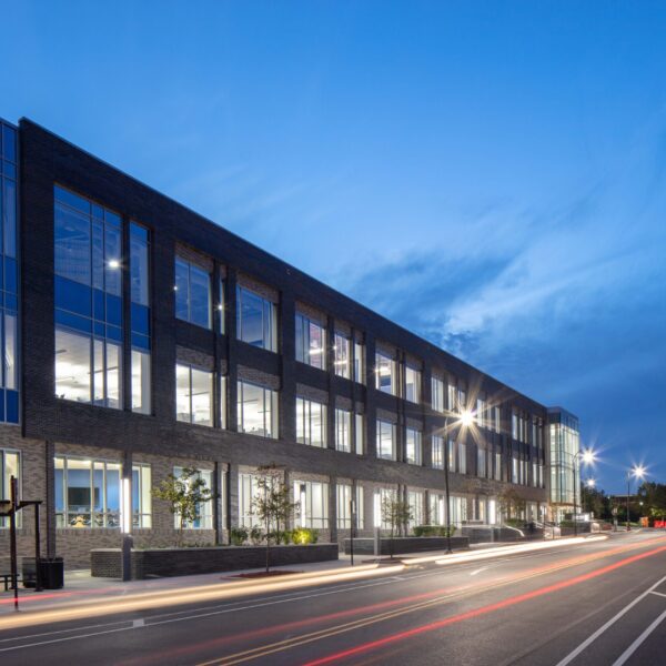 City of Durham - Police Headquarters - Night Exterior