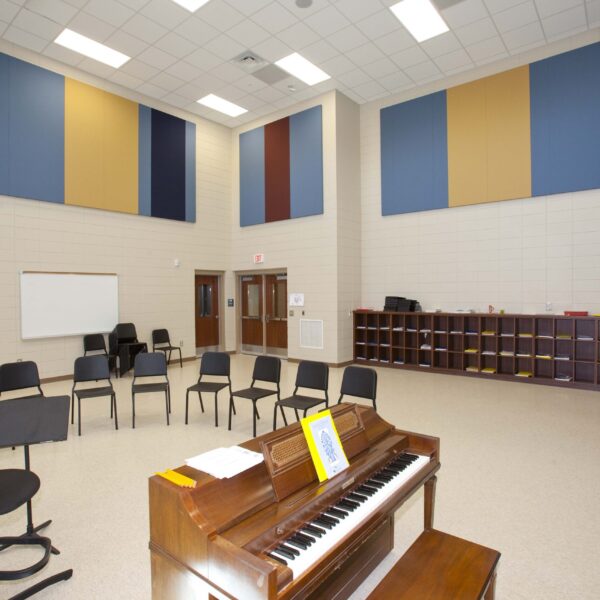 D.W. Daniel HS - Music Room