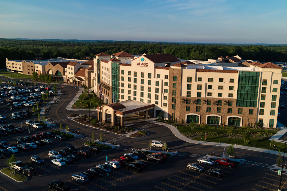 del Lago Resort and Casino Concrete