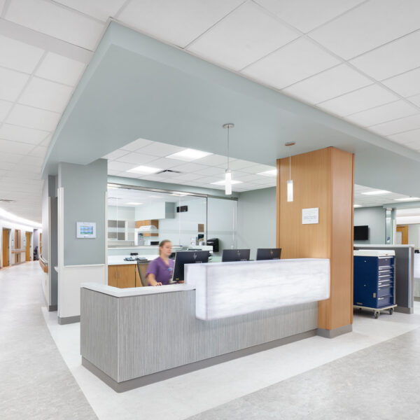 Rochester Regional Health - Center for Critical Care - Nurses Station
