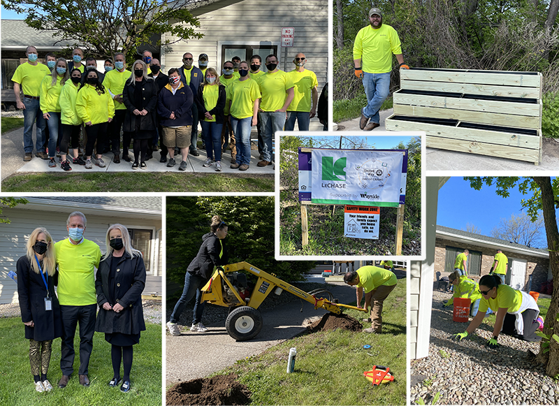 Images from Day of Caring at CP Rochester 