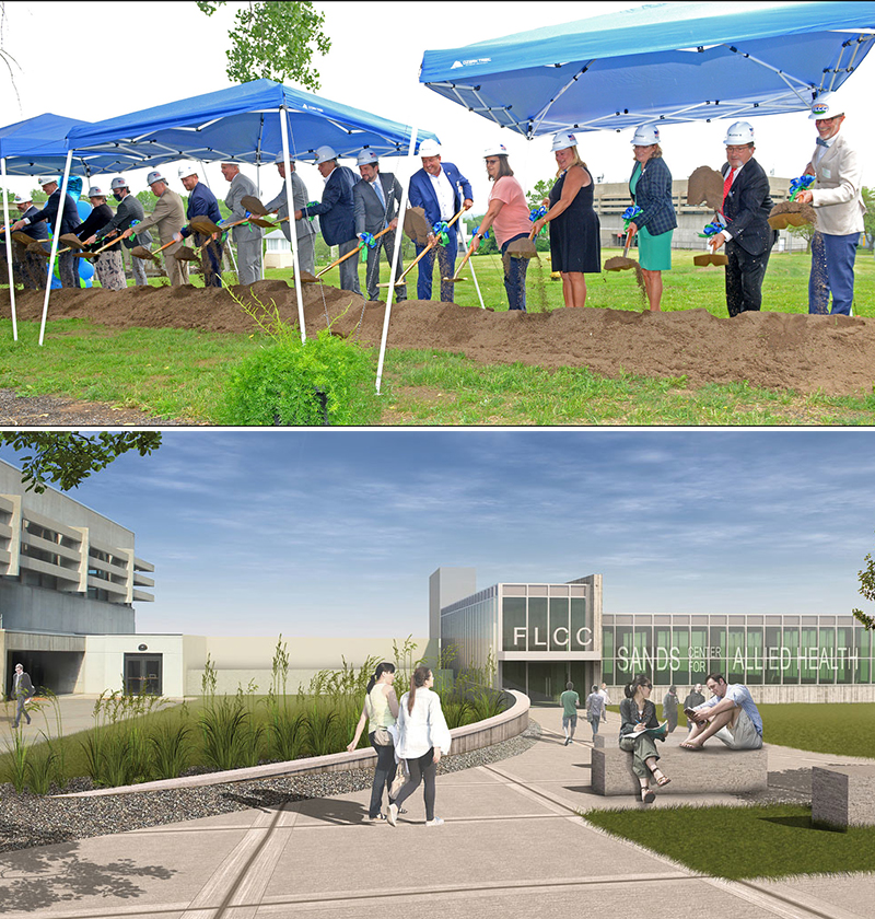 FLCC groundbreaking and rendering