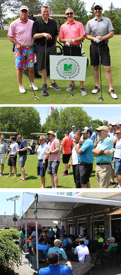 Images from the 2021 employee golf outing