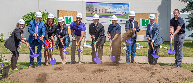 Kiernan Center groundbreaking ceremony