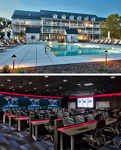 RBJ Coolest Spaces include The Lake House at Canandaigua and the Cyber Range and Training Center at RIT's Global Cybersecurity Institute