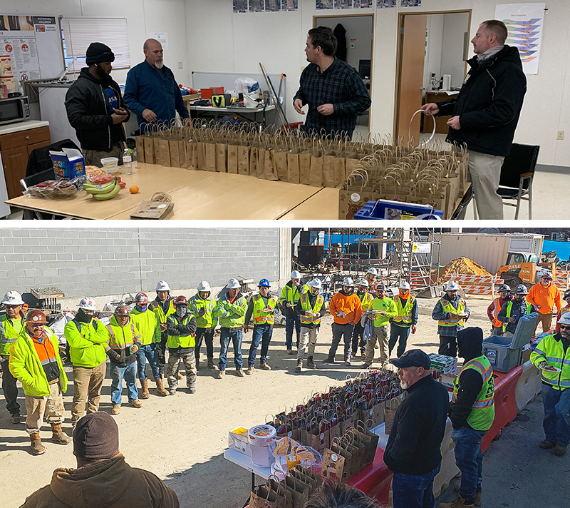 Durham garage team holds worker appreciation lunch