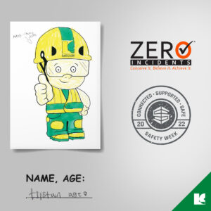 Coloring sheets bring safety week home