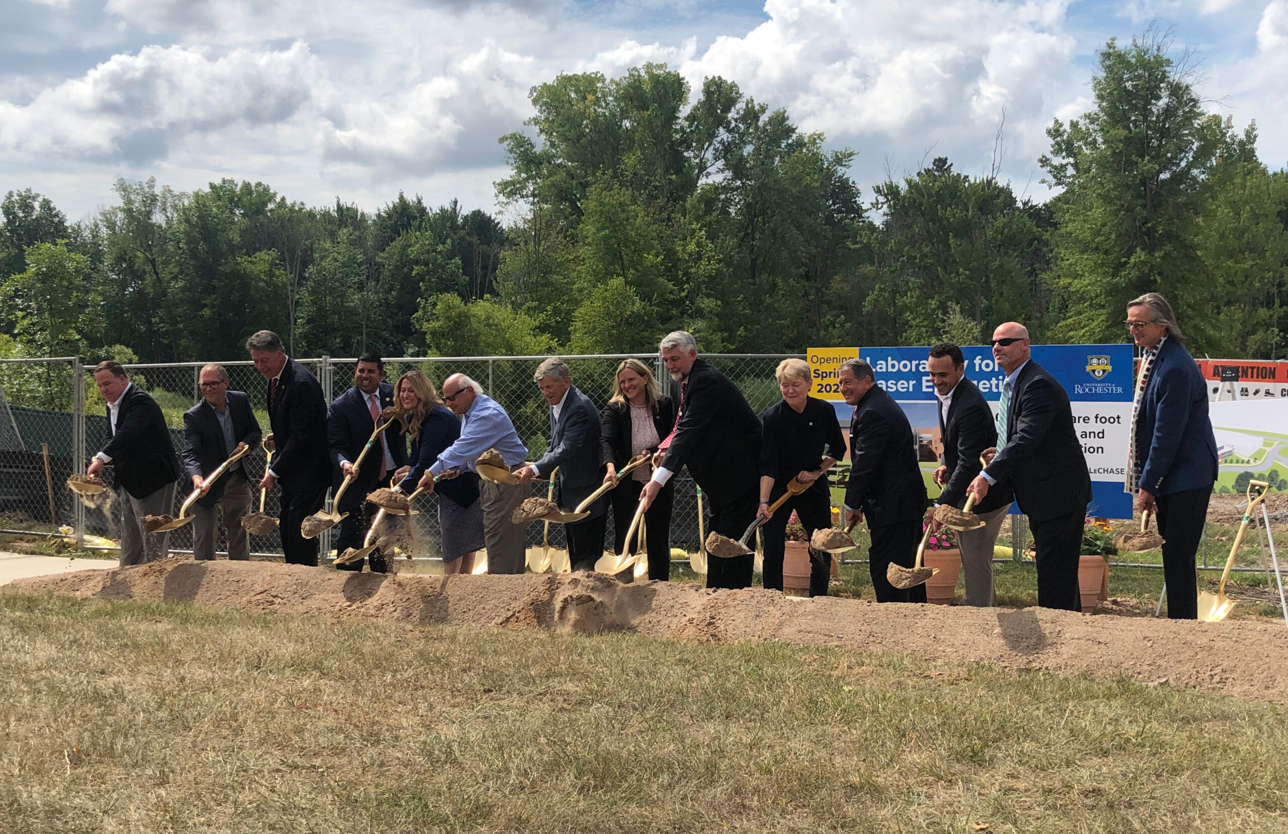 UR breaks ground on the Laser Lab expansion