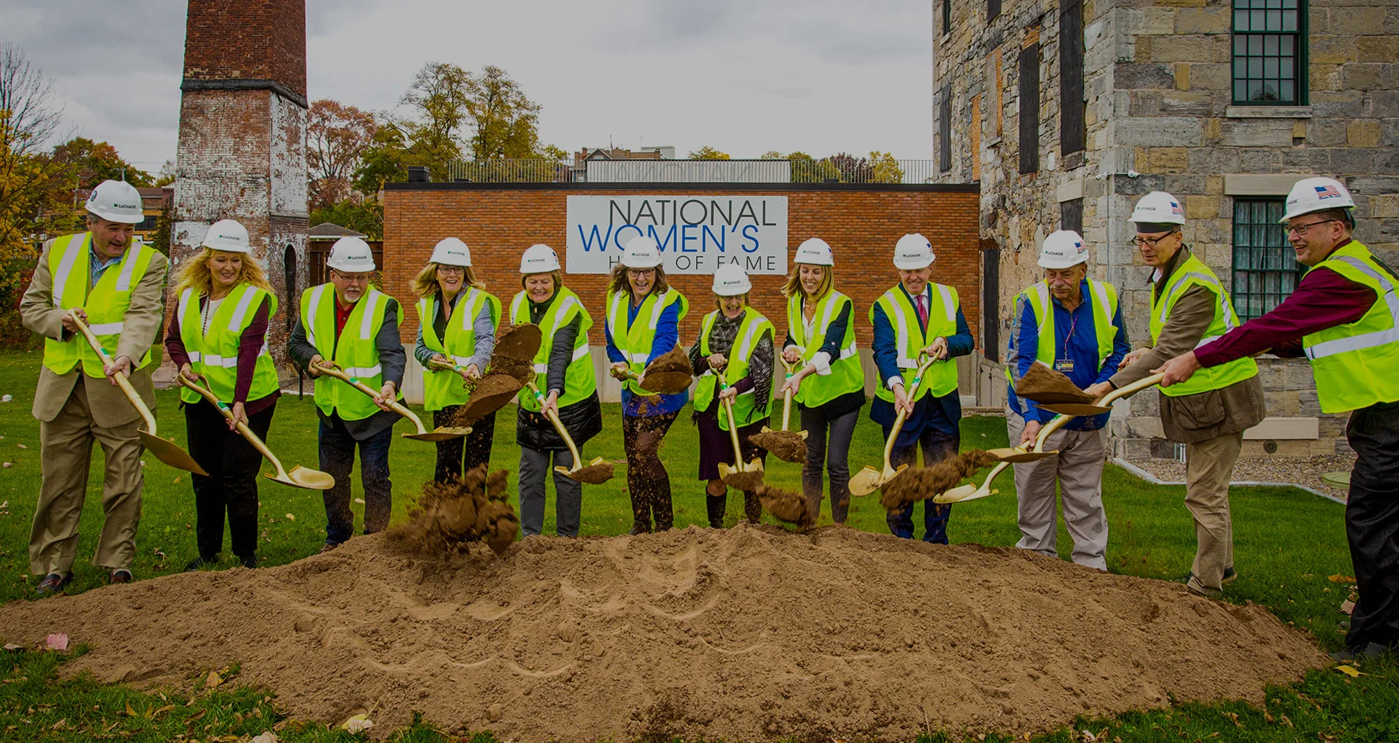 Groundbreaking kicks off National Women’s Hall of Fame project