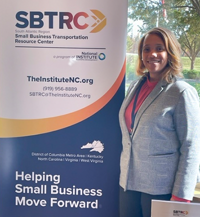 Denise Barnes on a panel at the recent SBTRC Symposium