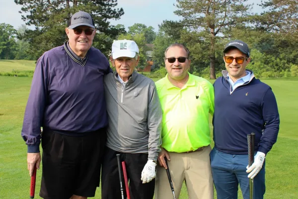 Golfers on the course