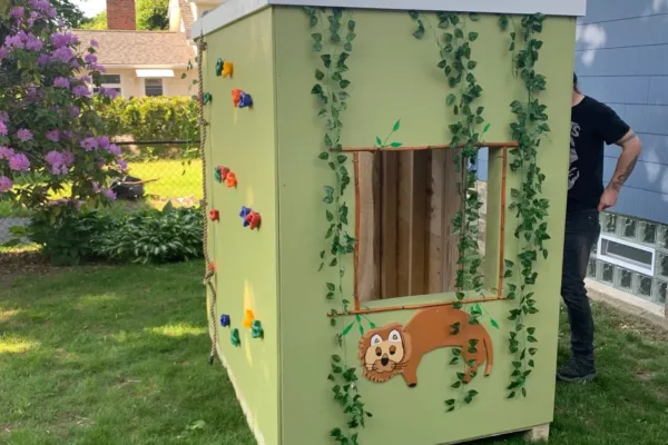 finished playhouse