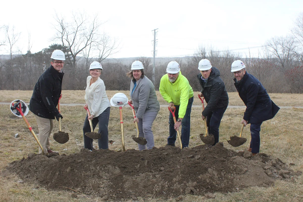 Crossroads project kicks-off with groundbreaking event - LeChase ...
