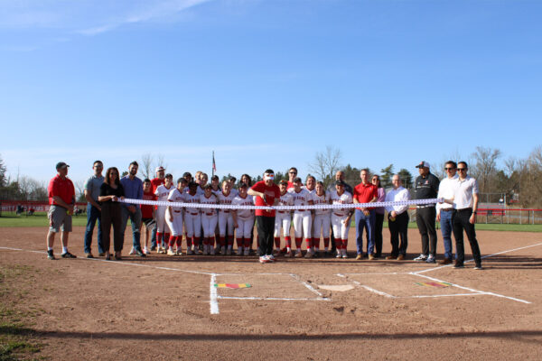 Jamesville-DeWitt Softball ribbon cutting