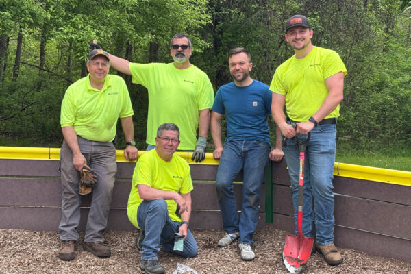 Rochester team volunteering at Day of Caring
