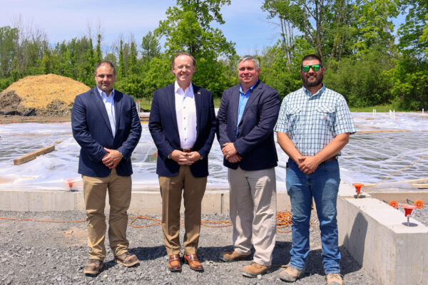 LeChase team at Wayne County Humane Society Groundbreaking