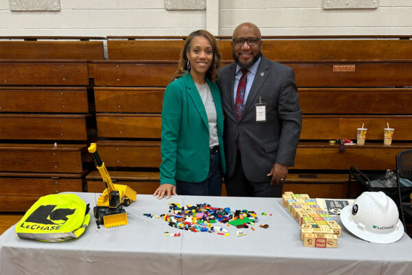 Densie at the Pearsontown Elementary Career Day