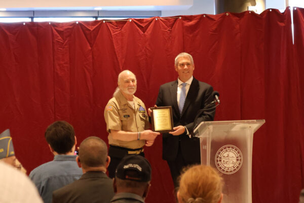 Rochester Airport Veterans Area Ribbon Cutting