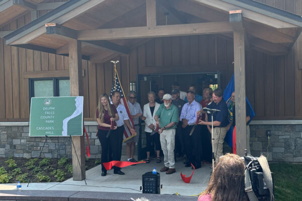 Delphi Falls Visitor Center Ribbon Cutting