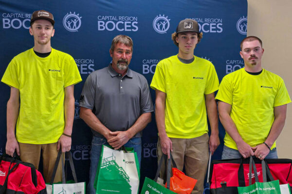 LeChase team at BOCES Signing Day