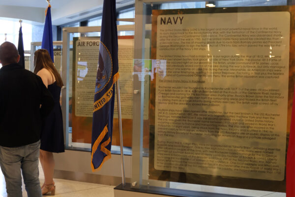 Rochester Airport Veterans Area Ribbon Cutting