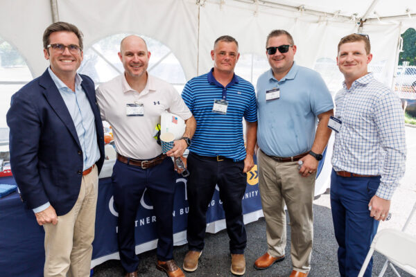 LeChase team at Telestar Court groundbreaking