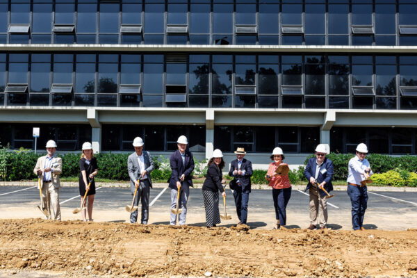 Telestar Court groundbreaking