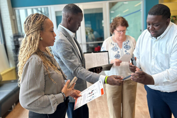 Denise at NC MWBE Coordinators Event