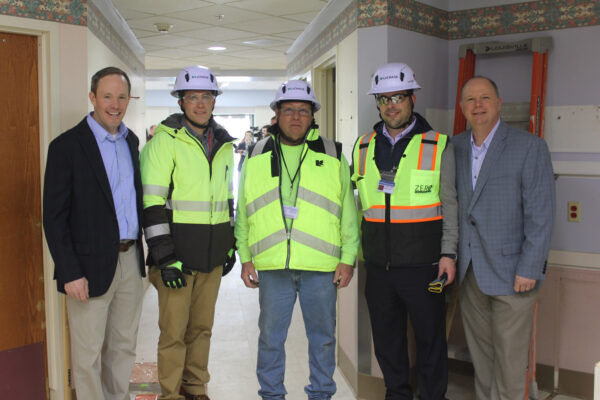 LeChase team at the Van Rensselaer Manor Groundbreaking