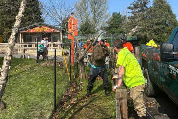 Central NY Zoo Volunteer Day