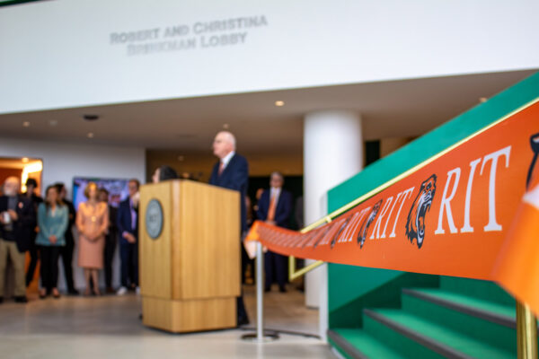 RIT Performing Arts Center ribbon cutting
