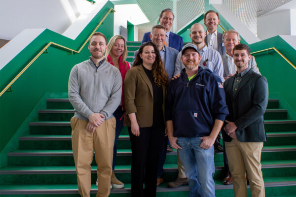 LeChase project team at the RIT Performing Arts Center ribbon cutting