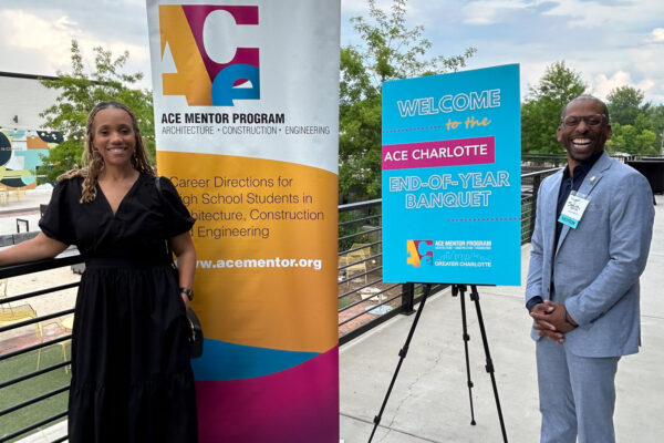 Denise and Vincent at the Charlotte ACE Program banquet