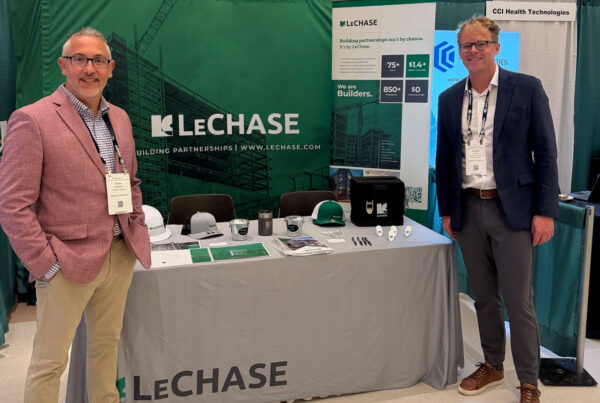 Brian and Patrick at the Leading Age conference