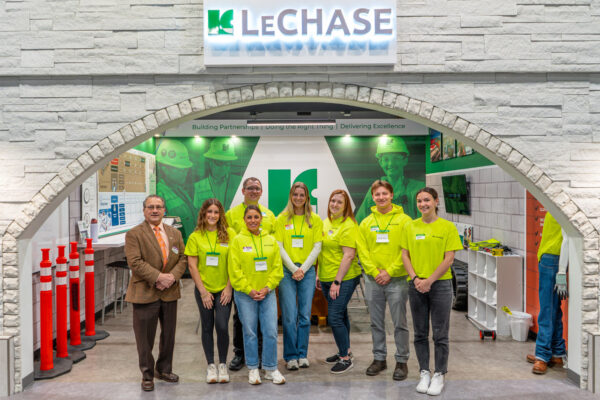 LeChase team at JA Volunteer Day