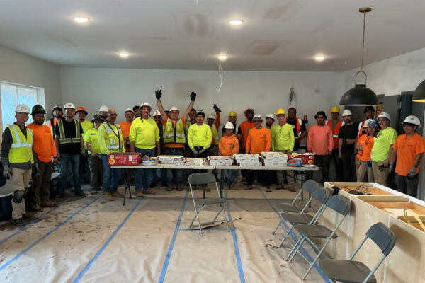 Safety Week Stand Down at a Conifer-LeChase project