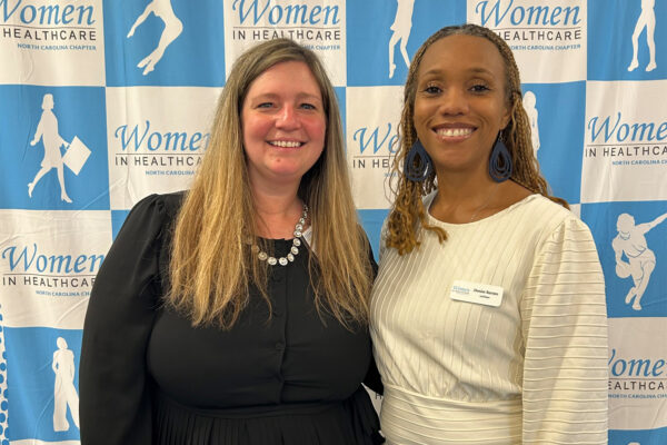Denise and Kristie at Women in Healthcare Event