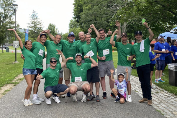 NY Metro team at the Corporate FunRun
