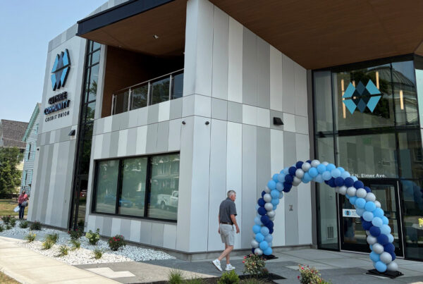 LeChase recently joined Guthrie Community Credit Union in celebrating the ribbon cutting of its new headquarters in Sayre, PA.