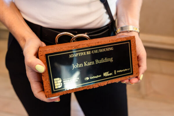 Brick by Brick Award for the John Kam Building