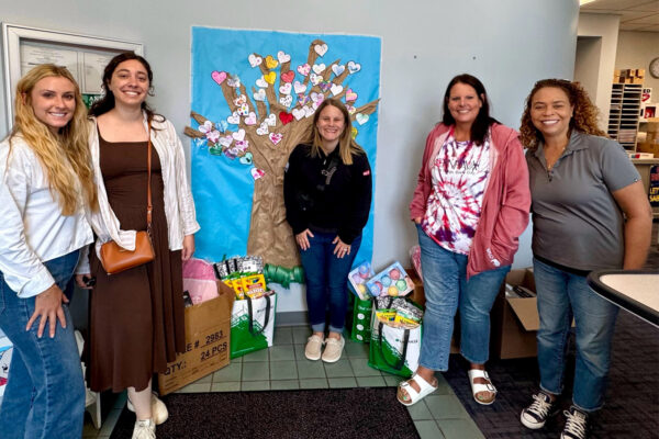 Buffalo team dropping off their donations